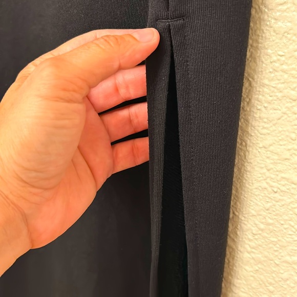 Athleta Sedona Sweatshirt Dress Black- Size Small - Picture 8 of 9